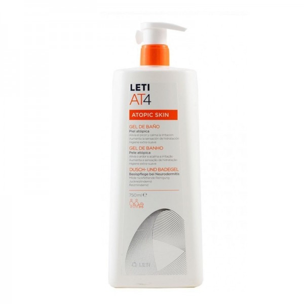 Leti At4 Gel de Baño Piel Atópica 750ml